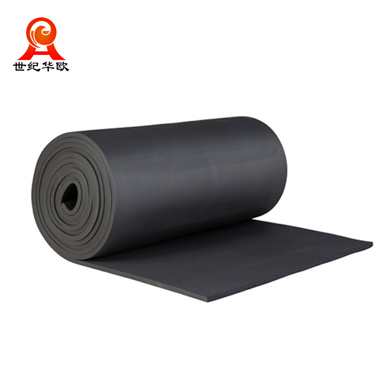 High Density Soundproof Materials Wall Acoustic Panels Foam Thermal Insulation Roll Nbr Rubber Foam Sheet