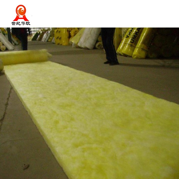 Wall or roof thermal Insulation aluminum foil veneer glass wool blanket roll fiberglass wool coil felt