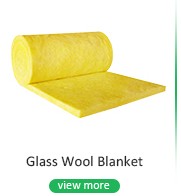 Heat Insulation high temperature fireproof fiber glass wool blanket With Aluminium Foil