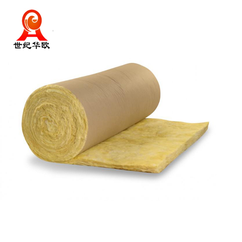 Steel Structure Roof Villa Roof Interior Partition Walls Accustic Glass Wool Blanket