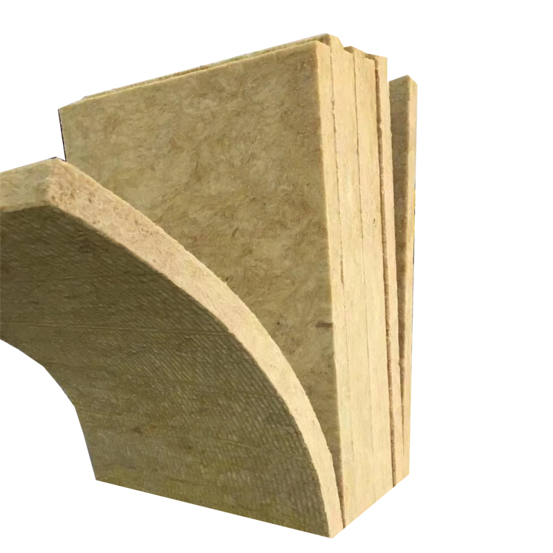 Sound Absorbing Fireproof 100kg/M3 Exterior Wall Rock Wool Thermal Insulation Lamella for House Wall