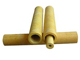 Insulation Preformed Fiber Glass Wool Pipes