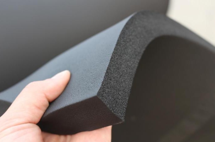 Black Neoprene Plain Sponge/Foam Rubber Sheet 10mm-30mm