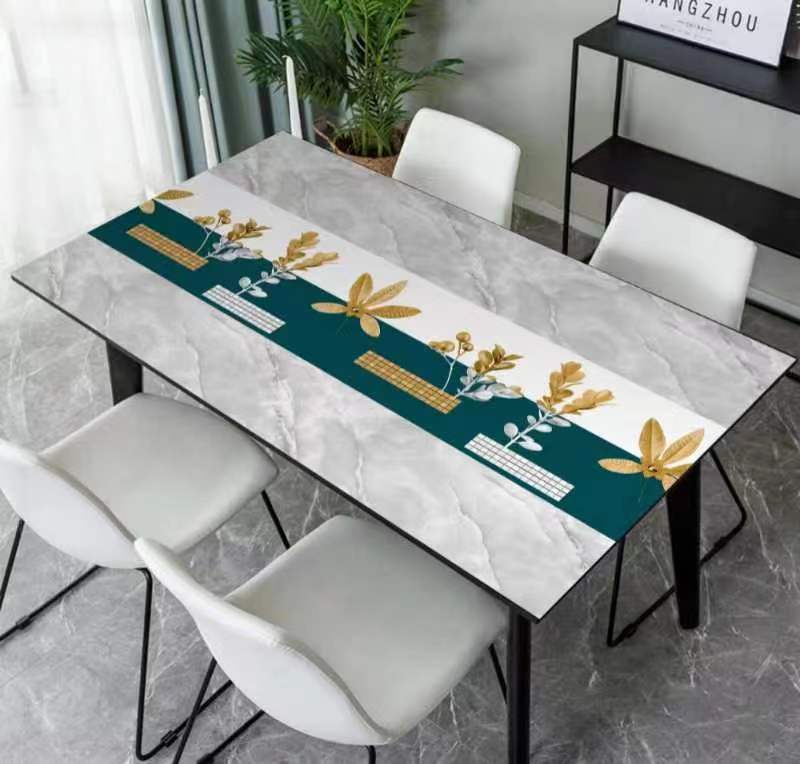 PVC floral tablecloth